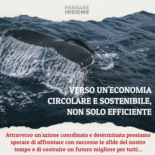 Verso un’economia circolare e sostenibile, non solo efficiente